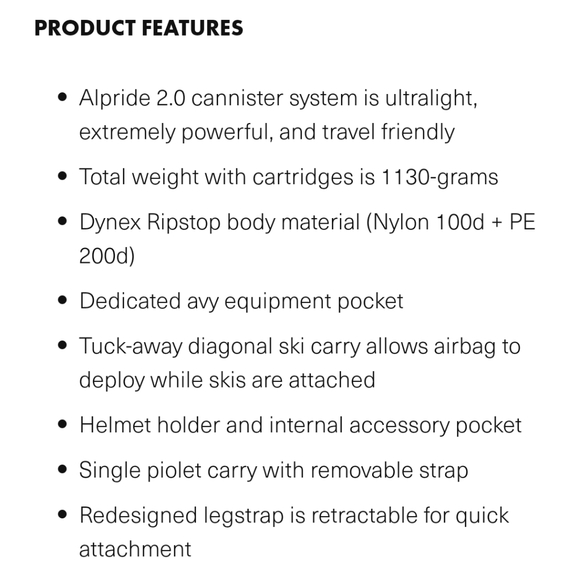 NWT Black Diamond Jetforce 26L Avalanche Pack first aid M/L - Picture 10 of 10